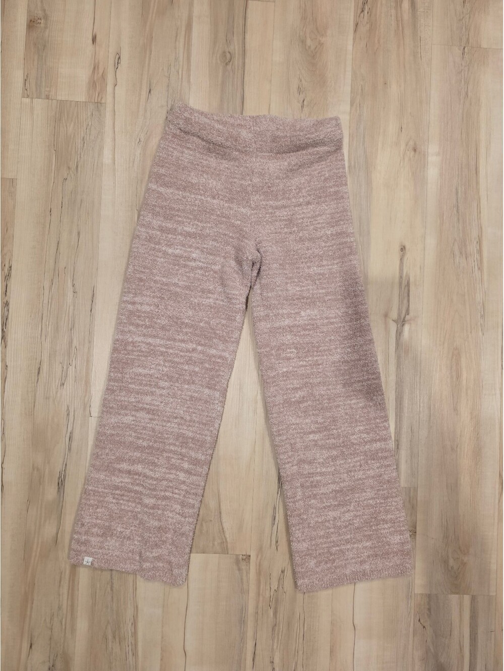 Barefoot Dreams CozyChic Knit Lounge Pants in Pink, Size Small